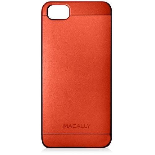 Поликарбонатов кейс за iPhone SE, iPhone 5S, iPhone 5 - Macally Snap-On PC case (червен) | JAR Computers Поликарбонатов кейс за iPhone SE, iPhone 5S, iPhone 5 - Macally Snap-On PC case (червен)