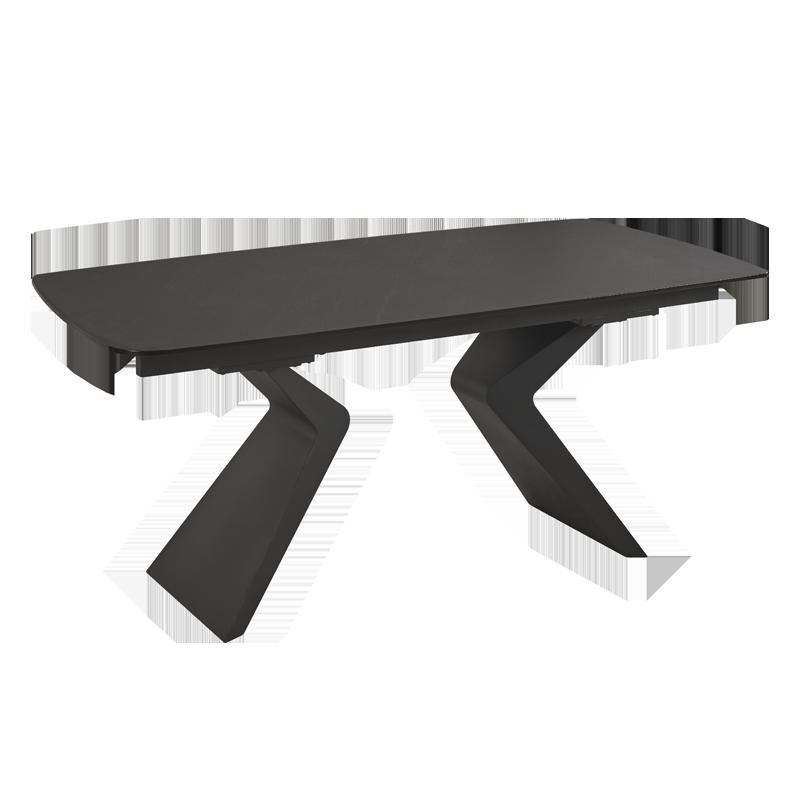 Разтегателна трапезна маса MARIPA - черна | JAR Computers Разтегателна трапезна маса MARIPA - черна