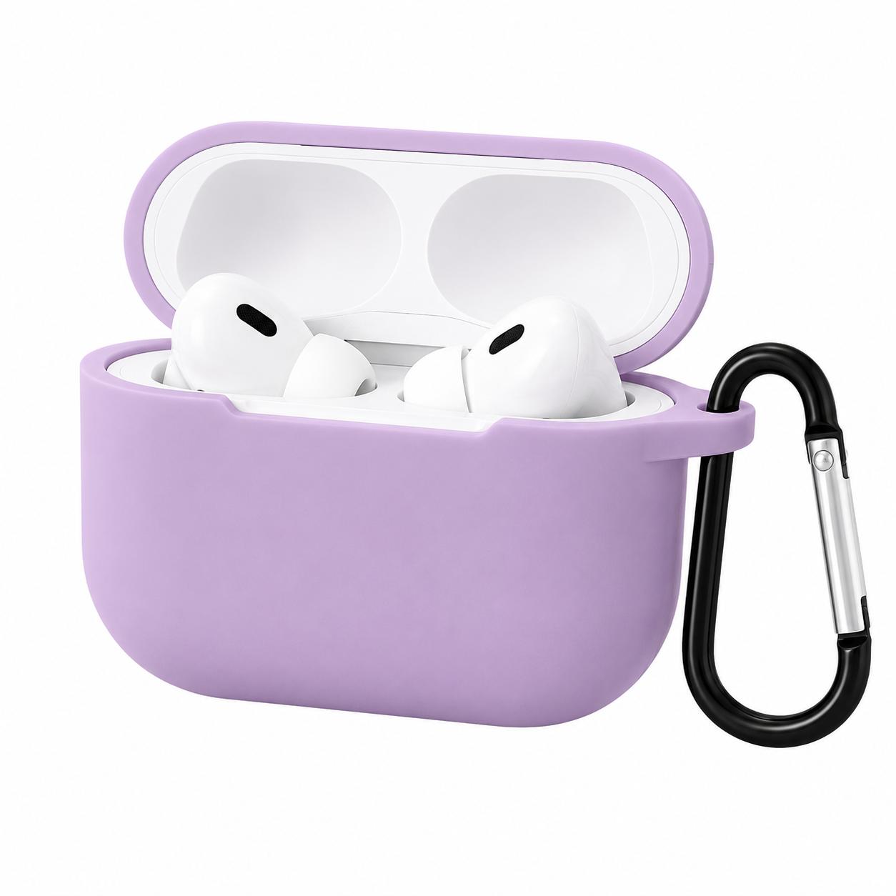 Силиконов калъф за AirPods Pro 2 /орхидея/ | JAR Computers Силиконов калъф за AirPods Pro 2 /орхидея/