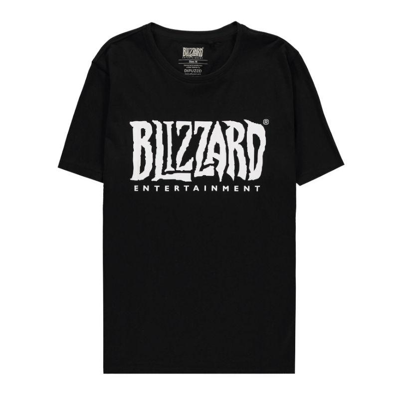 Тениска Bioworld Difuzed Overwatch - Blizzard Logo, Мъжка, XL, Черен