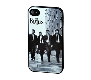 Поликарбонатов кейс за iPhone 4/4S - The Beatles walking down street | JAR Computers Поликарбонатов кейс за iPhone 4/4S - The Beatles walking down street
