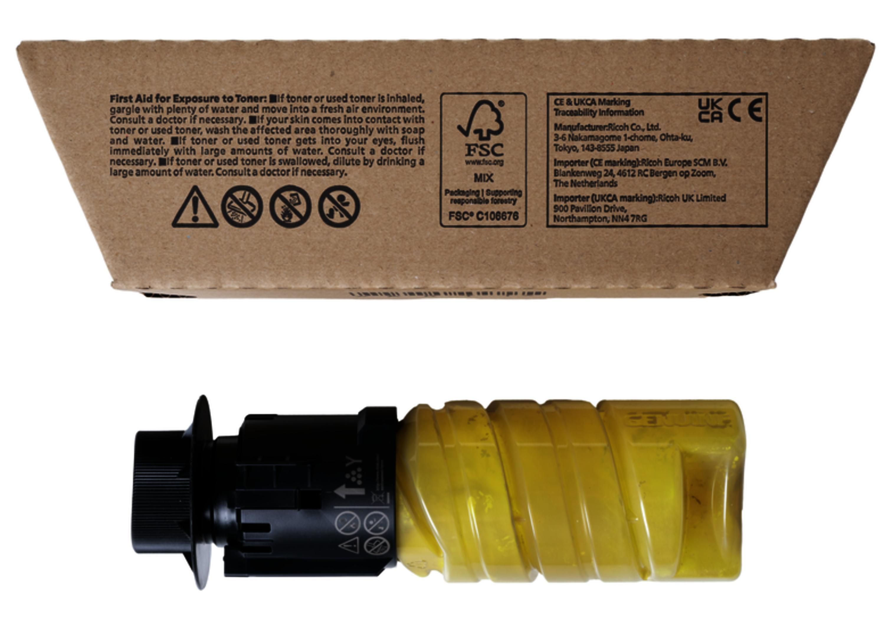 Тонер касета RICOH жълт P C375H, 5700стр | JAR Computers Тонер касета RICOH жълт P C375H, 5700стр