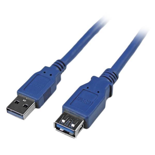 Удължителен USB кабел (150 см) - USB 3.0 Extension Cable (син) | JAR Computers Удължителен USB кабел (150 см) - USB 3.0 Extension Cable (син)