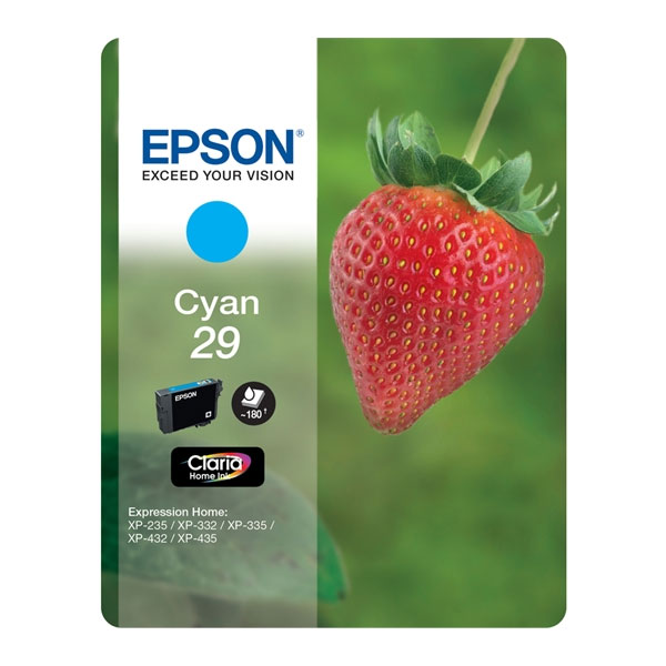 XP 235/332/335//432/435 SERIES 29 INK CRTR CYAN (EPST298240)