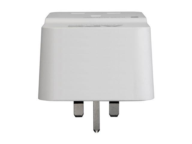 APC SurgeArrest Essential Surge protector AC 230V output connectors 1 United Kingdom white | JAR Computers APC SurgeArrest Essential Surge protector AC 230V output connectors 1 United Kingdom white