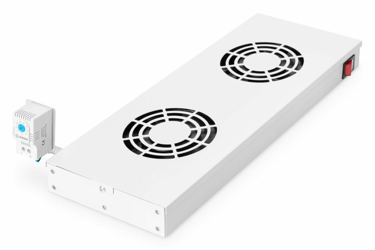 Equip Cooling Fans 19', 1U, 2FANS, RAL7035 Grey | JAR Computers Equip Cooling Fans 19', 1U, 2FANS, RAL7035 Grey