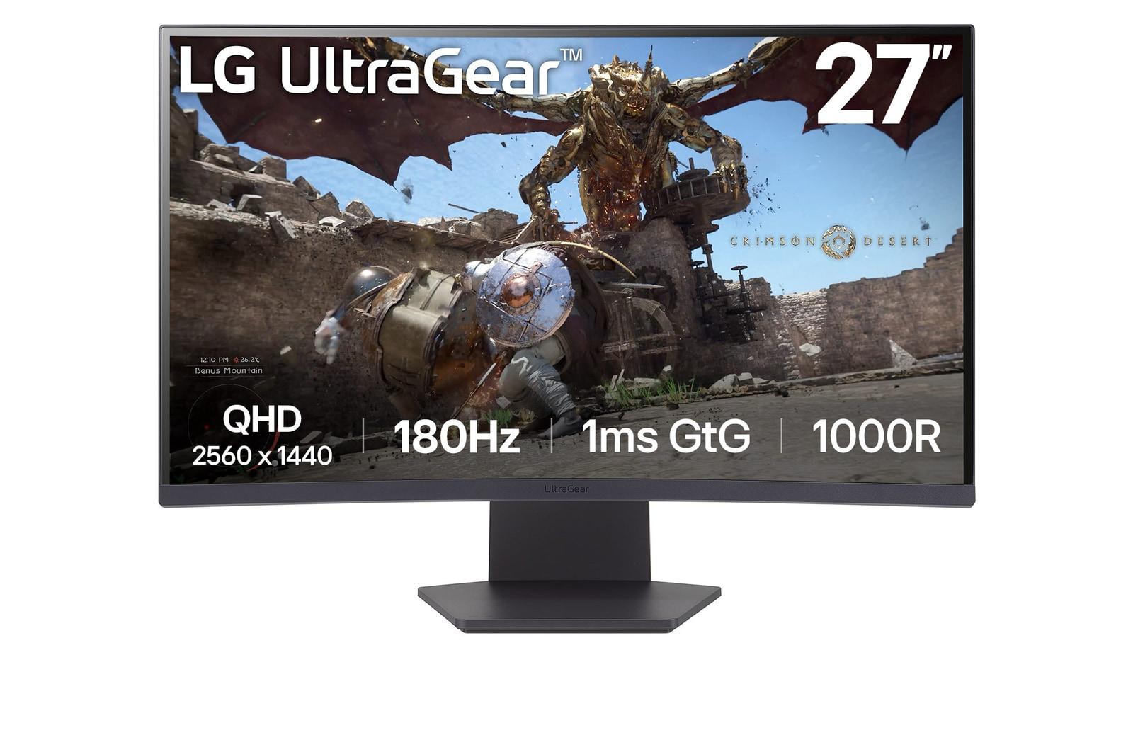 Гейминг монитор LG Monitor 27GS60QC-B / 27GS60QC-B.AEUQ Black - PN 27GS60QC-B.AEUQ | JAR Computers Гейминг монитор LG Monitor 27GS60QC-B / 27GS60QC-B.AEUQ Black - PN 27GS60QC-B.AEUQ