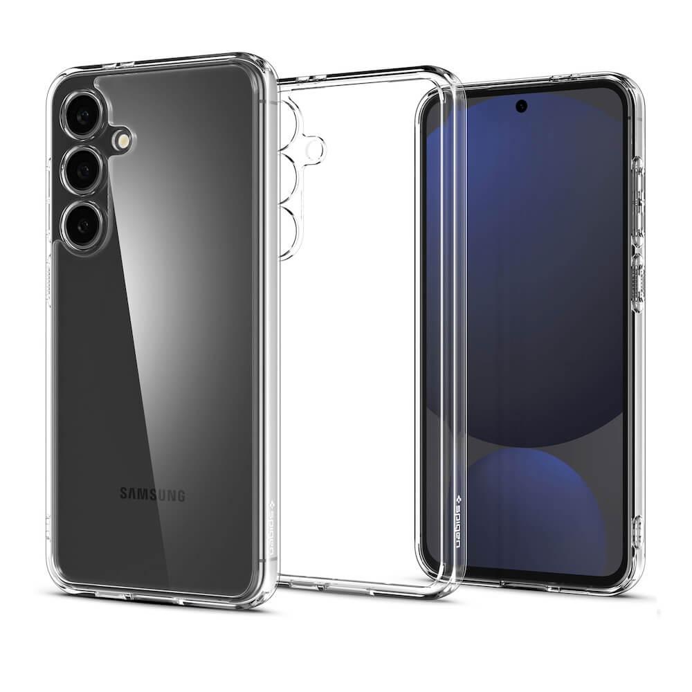 Хибриден кейс с висока степен на защита за Samsung Galaxy S24 FE - Spigen Ultra Hybrid Case (прозрачен) | JAR Computers Хибриден кейс с висока степен на защита за Samsung Galaxy S24 FE - Spigen Ultra Hybrid Case (прозрачен)