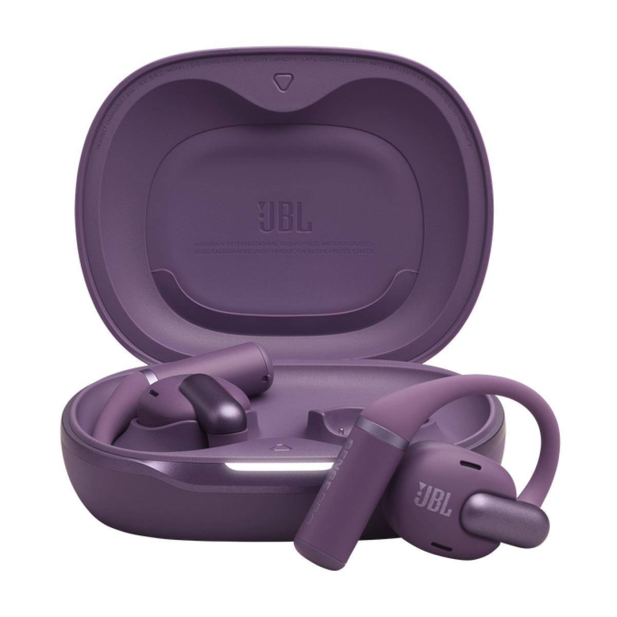 JBL Sense Pro Headset True Wireless Stereo (TWS) Ear-hook Calls/Music USB Type-C Bluetooth Charging stand Purple | JAR Computers JBL Sense Pro Headset True Wireless Stereo (TWS) Ear-hook Calls/Music USB Type-C Bluetooth Charging stand Purple