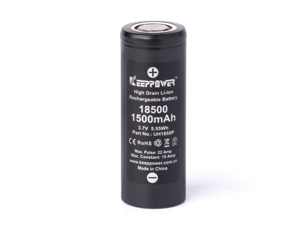 Батерия Keeppower 18500 1500mAh 22A | JAR Computers Батерия Keeppower 18500 1500mAh 22A