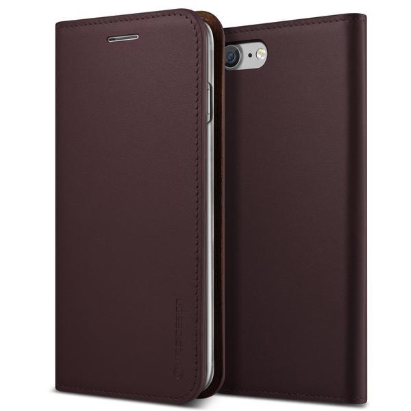 Кожен калъф (естествена кожа), тип портфейл за iPhone SE (2020), iPhone 8, iPhone 7 - Verus Genuine Leather Diary Case (бордо) | JAR Computers Кожен калъф (естествена кожа), тип портфейл за iPhone SE (2020), iPhone 8, iPhone 7 - Verus Genuine Leather Diary Case (бордо)