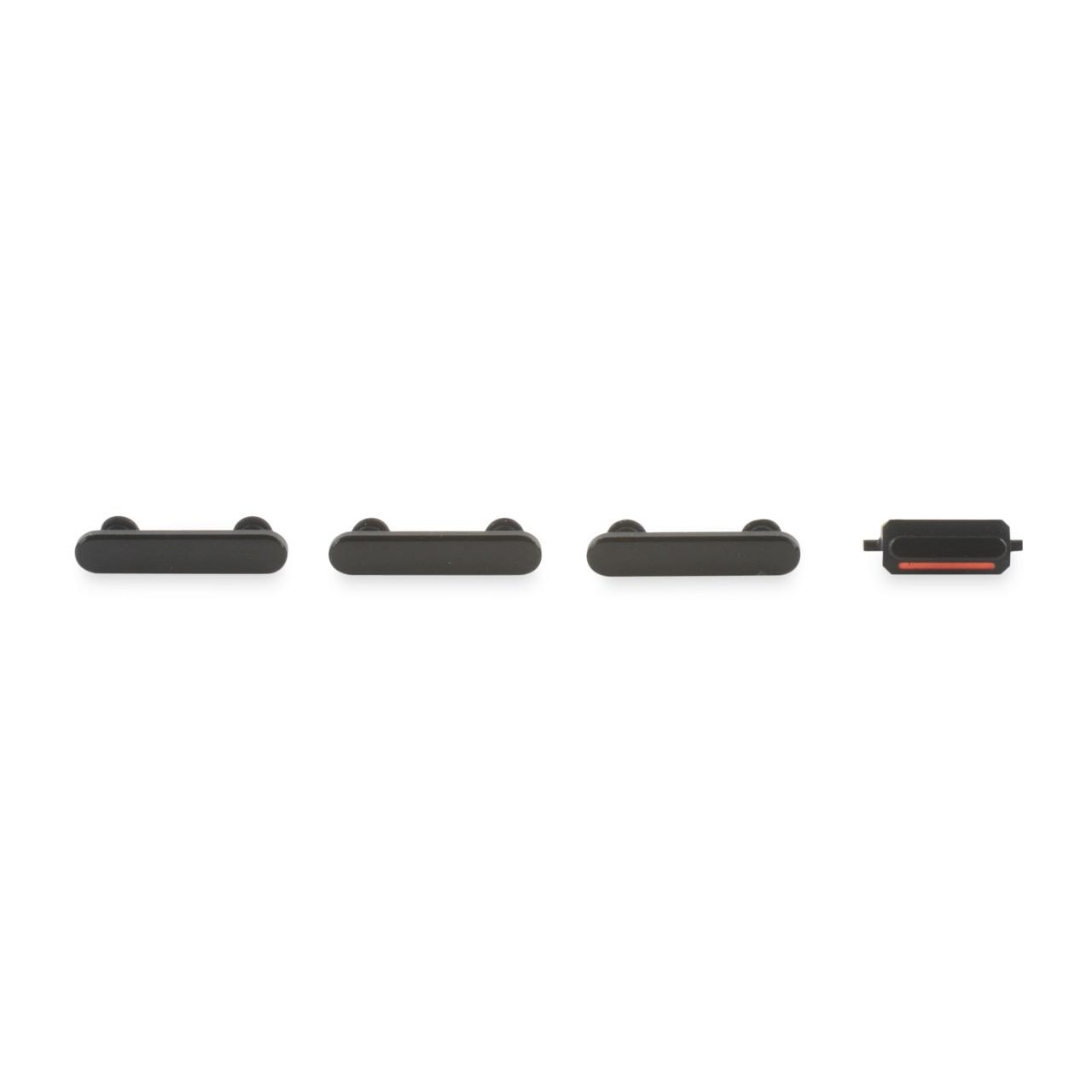 Комплект резервни бутони за iPhone 7 - iFixit iPhone 7 Case Button Set Part Only (черен-лъскав) | JAR Computers Комплект резервни бутони за iPhone 7 - iFixit iPhone 7 Case Button Set Part Only (черен-лъскав)