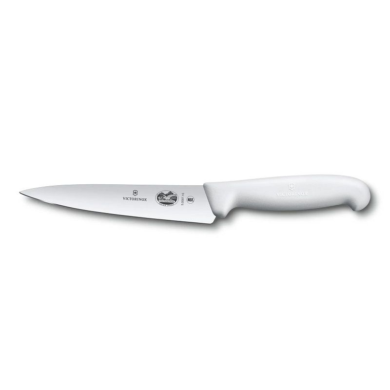 Кухненски нож Victorinox Fibrox универсален, 15 см, бял
