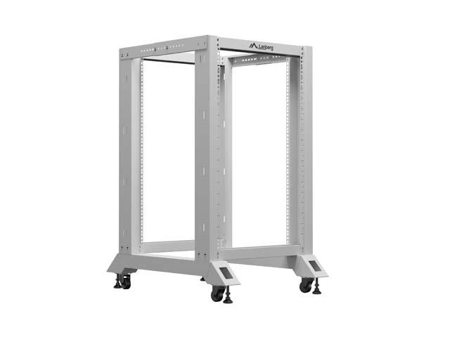 Lanberg open rack 19" 18U 600x800, grey | JAR Computers Lanberg open rack 19" 18U 600x800, grey