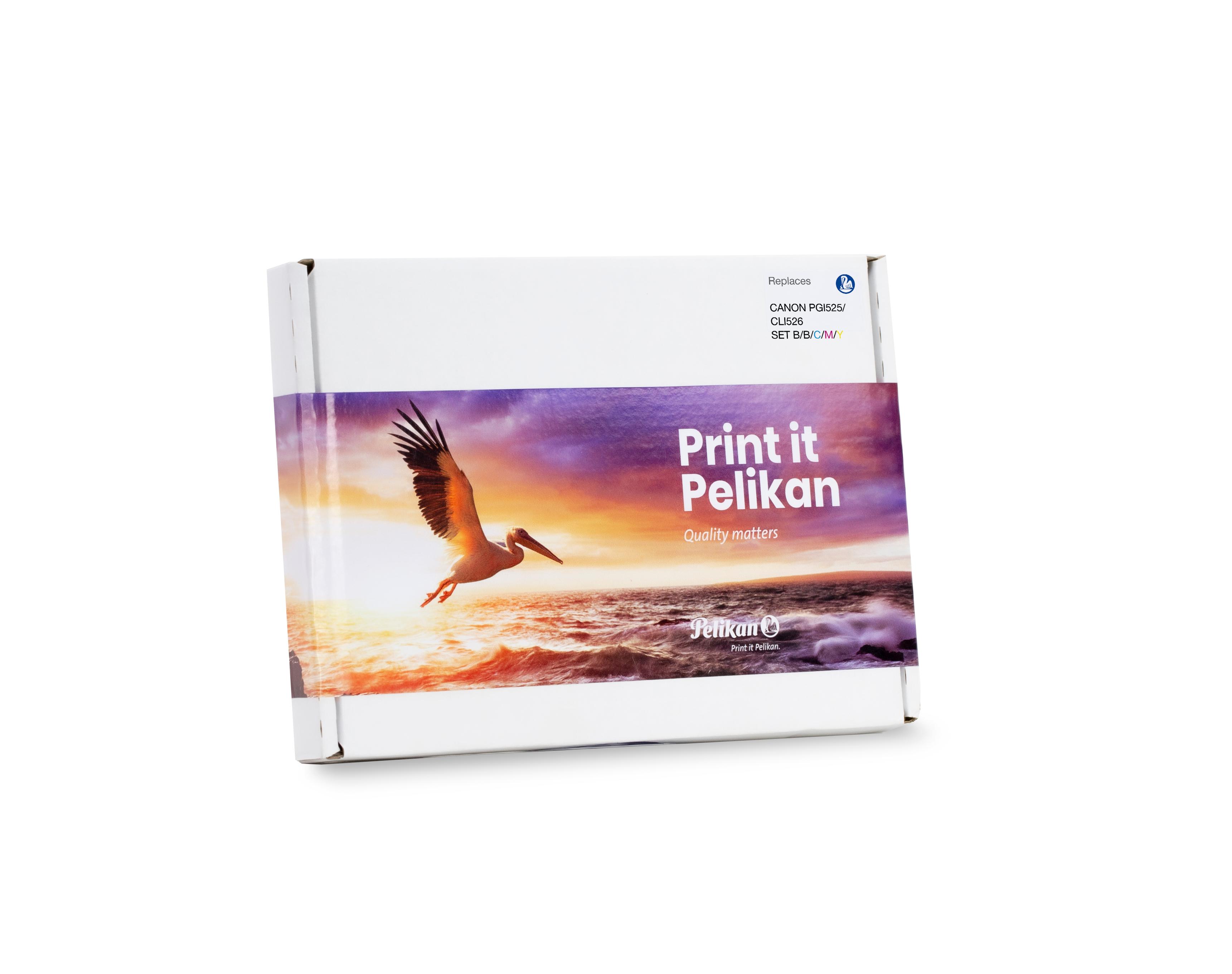 Pelikan PromoPack P53 глава и патрон за мастиленоструен принтер 4 броя Съвместим Черен, Синьо-зелен, Пурпурен, Жълт | JAR Computers Pelikan PromoPack P53 глава и патрон за мастиленоструен принтер 4 броя Съвместим Черен, Синьо-зелен, Пурпурен, Жълт