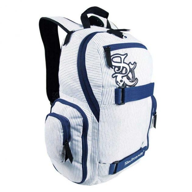 Раница за преносими компютри до 15.6 инча - Skullcandy Backpack No Hitter (бял-син) | JAR Computers Раница за преносими компютри до 15.6 инча - Skullcandy Backpack No Hitter (бял-син)