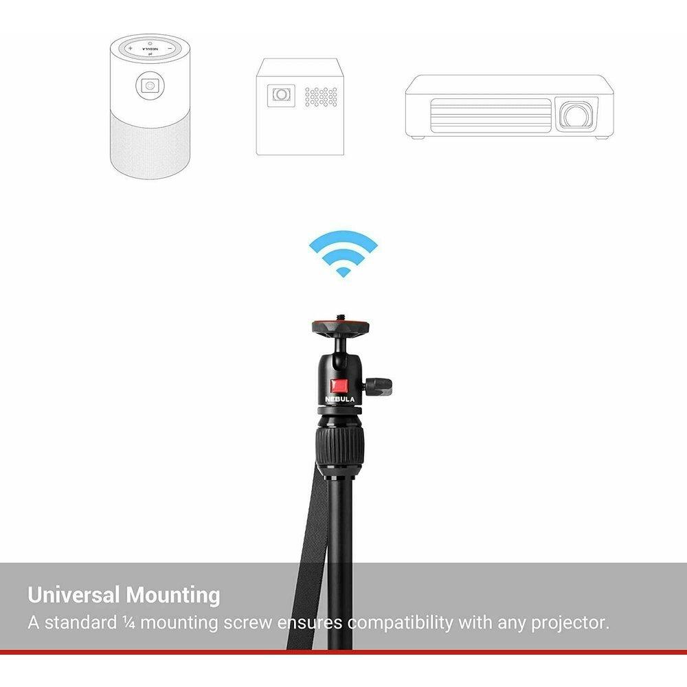 Сгъваем трипод с резба за мобилни устройства, камери и стабилизатори - Anker Adjustable Tripod for Nebula Capsules | JAR Computers Сгъваем трипод с резба за мобилни устройства, камери и стабилизатори - Anker Adjustable Tripod for Nebula Capsules