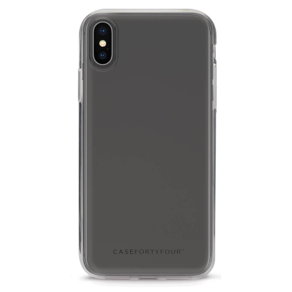 Силиконов (TPU) калъф за iPhone XS, iPhone X - Case FortyFour No.1 Case (прозрачен) | JAR Computers Силиконов (TPU) калъф за iPhone XS, iPhone X - Case FortyFour No.1 Case (прозрачен)