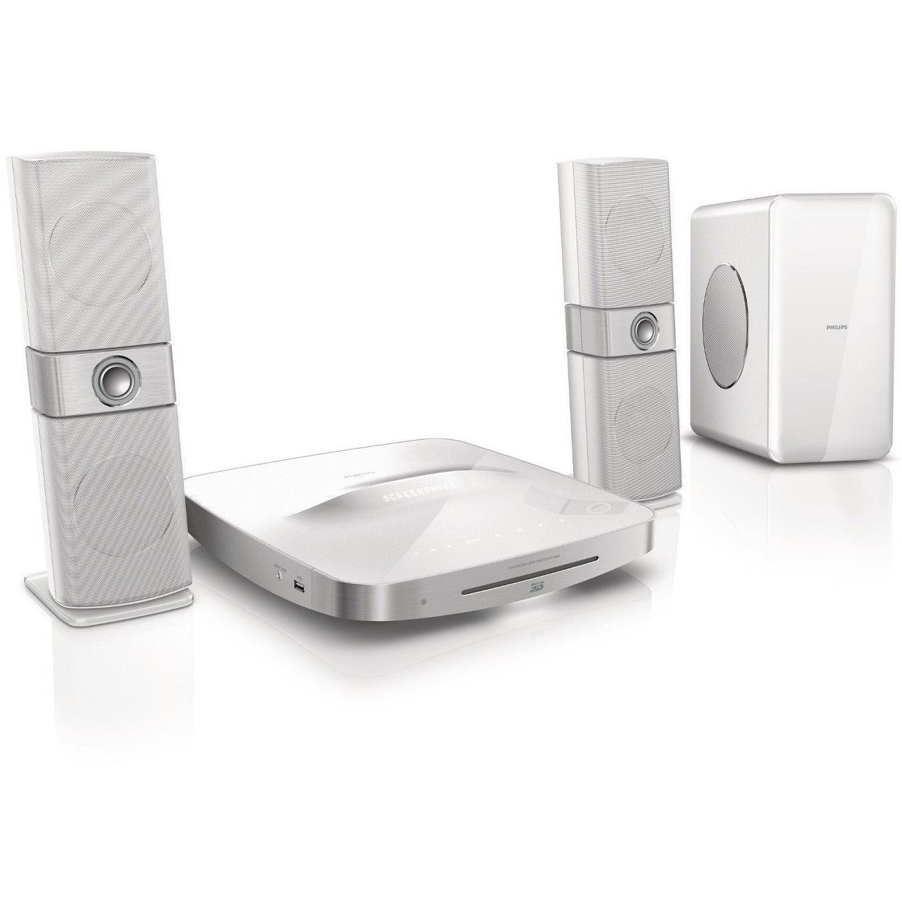 Система за домашно кино с Blu-ray и 3D - Philips SoundHub HTS9241 | JAR Computers Система за домашно кино с Blu-ray и 3D - Philips SoundHub HTS9241