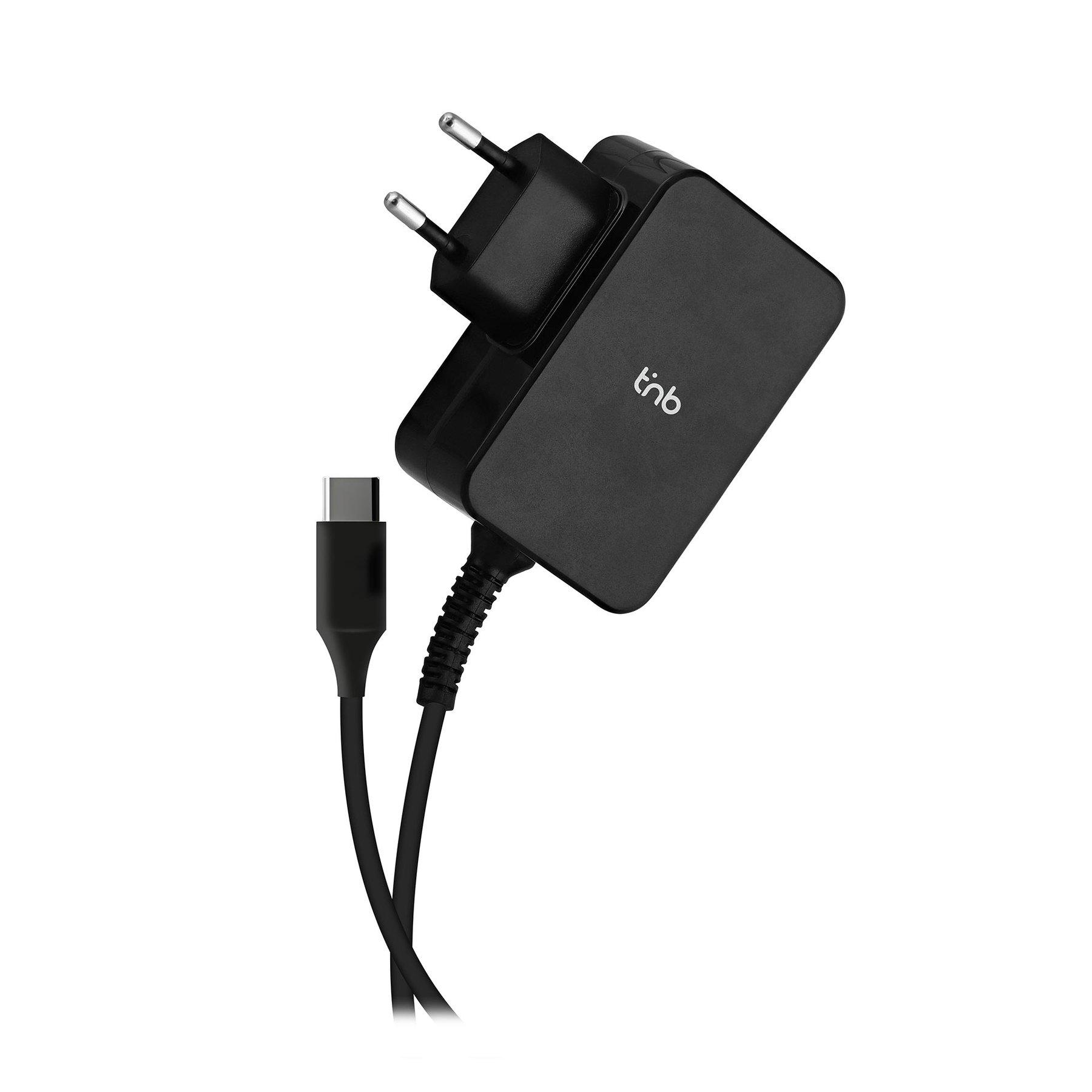TNB Зарядно устройство Multimedia, за лаптоп, таблет и смартфон, USB Type-C, 65 W | JAR Computers TNB Зарядно устройство Multimedia, за лаптоп, таблет и смартфон, USB Type-C, 65 W