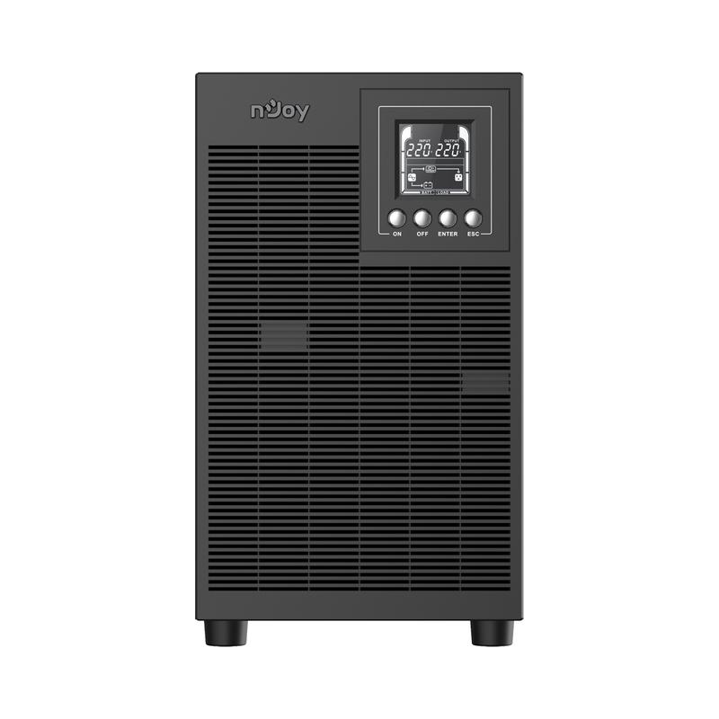 UPS 3000VA/2400W, On-Line технология, Tower, двойна конверсия; Микропроцесорно управление,
LCD дисплей, чиста синусоида; - NJOY Echo Pro 3000 | JAR Computers UPS 3000VA/2400W, On-Line технология, Tower, двойна конверсия; Микропроцесорно управление,
LCD дисплей, чиста синусоида; - NJOY Echo Pro 3000