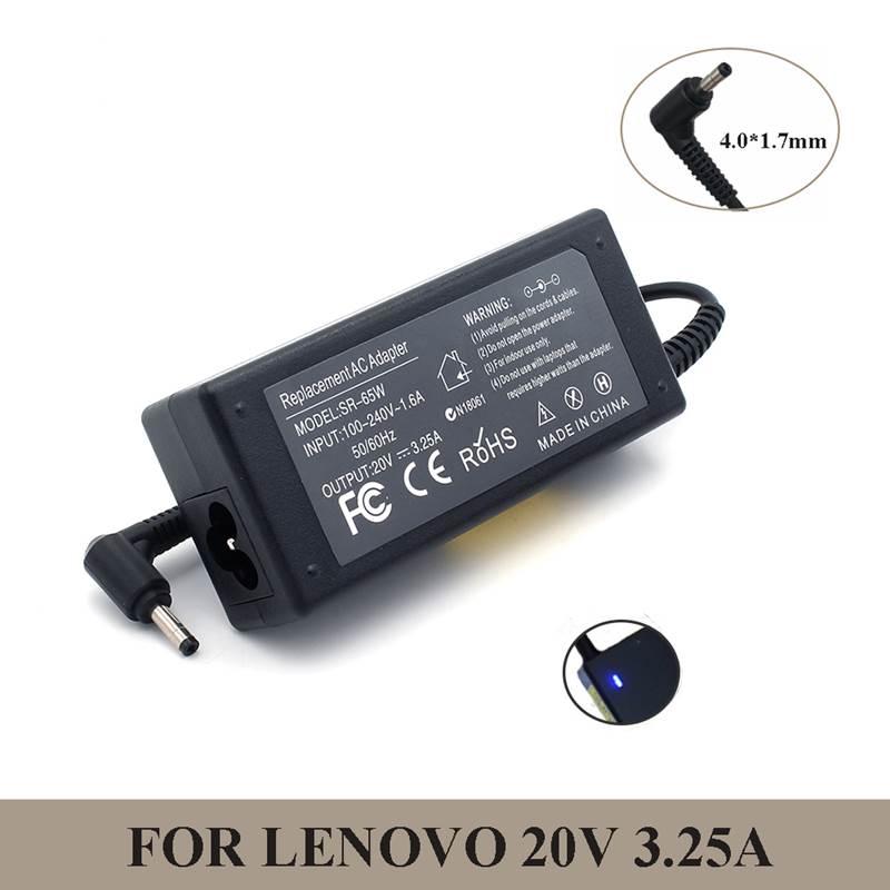 Адаптер за лаптоп (Зарядно за лаптоп) Lenovo 65W 20V 3.25A 4.0x1.7mm