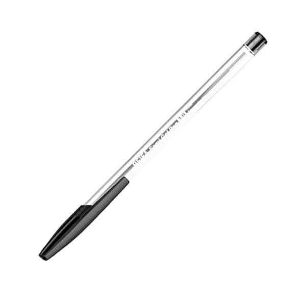 Beifa Гел ролер TA608-01B7, с капачка, 0.7 mm, прозрачен, черен
