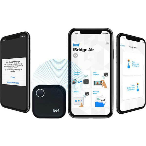 Безжична флаш памет (256GB) - Leef iBridge Air Wireless Flash Drive (черен) | JAR Computers Безжична флаш памет (256GB) - Leef iBridge Air Wireless Flash Drive (черен)