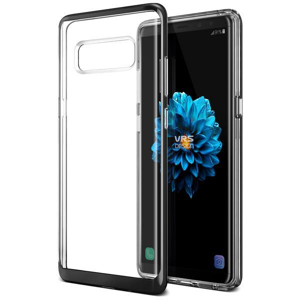 Хибриден удароустойчив кейс за Samsung Galaxy Note 8 - Verus Crystal Bumper Case (черен-прозрачен) | JAR Computers Хибриден удароустойчив кейс за Samsung Galaxy Note 8 - Verus Crystal Bumper Case (черен-прозрачен)