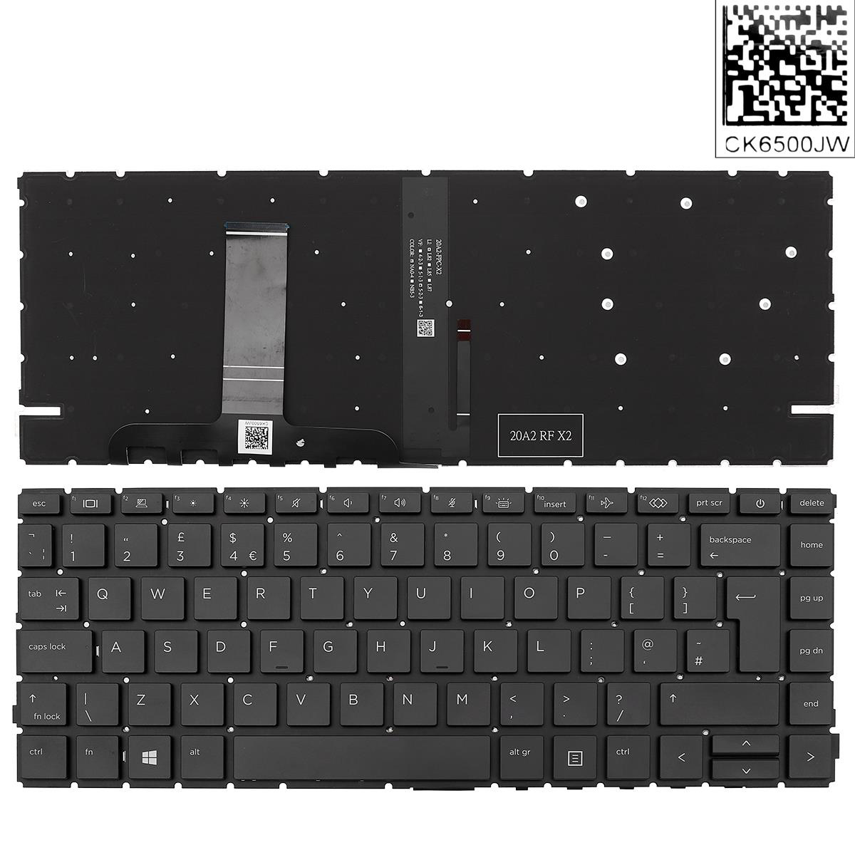 Клавиатура за лаптоп HP ProBook 440 G8 445 G8 Черна Без Рамка С Подсветка С Голям Ентър / Black Without Frame With Backlit UK | JAR Computers Клавиатура за лаптоп HP ProBook 440 G8 445 G8 Черна Без Рамка С Подсветка С Голям Ентър / Black Without Frame With Backlit UK