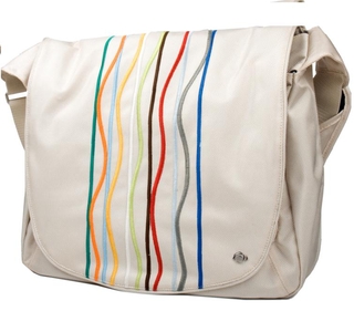 Чанта за лаптопи до 15.6 инча - Krusell RADICAL MESSENGER Bag (бяла) | JAR Computers Чанта за лаптопи до 15.6 инча - Krusell RADICAL MESSENGER Bag (бяла)