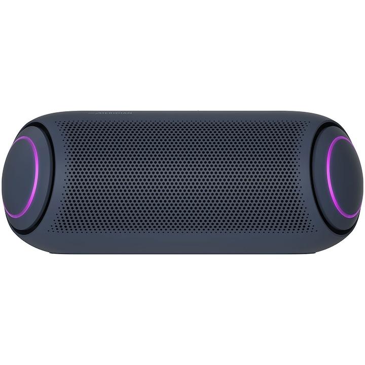 LG PL7, Portable Bluetooth Speaker XBOOM Go, Meridian Audio Technology, Weather-Proof IPX5, Party Lighting Effects, Voice Command, Speakerphone, Bluetooth, Dual Action Bass, 24-hour battery life