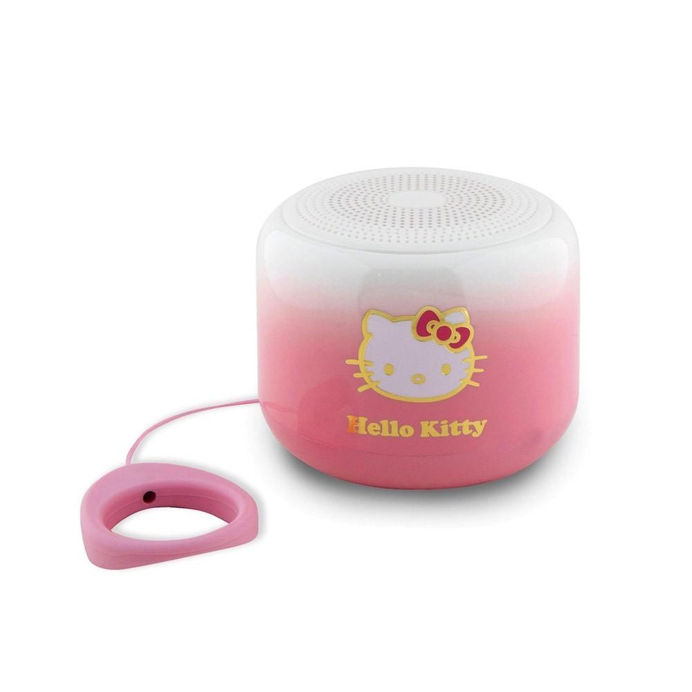 Портативен безжичен Bluetooth спийкър за мобилни устройства - Hello Kitty Kitty Head Logo Mini Bluetooth Speaker 3W (розов) | JAR Computers Портативен безжичен Bluetooth спийкър за мобилни устройства - Hello Kitty Kitty Head Logo Mini Bluetooth Speaker 3W (розов)