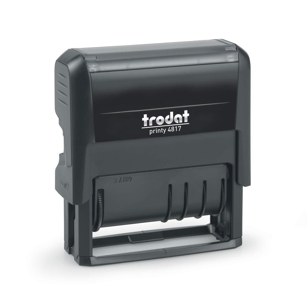 Тампон Trodat 6/4817, за датник Printy 4817, правоъгълен, 26х9 мм, черен цвят | JAR Computers Тампон Trodat 6/4817, за датник Printy 4817, правоъгълен, 26х9 мм, черен цвят