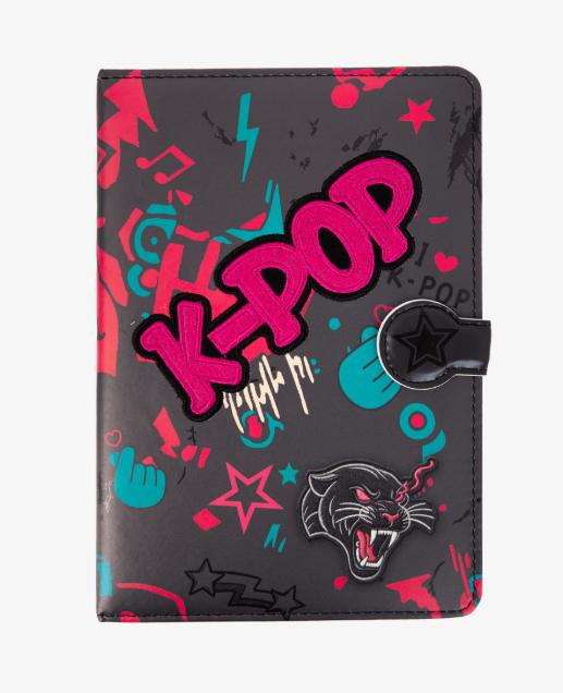 Тефтер А5 с магнитно закопчаване COOLPACK K-POP DARK | JAR Computers Тефтер А5 с магнитно закопчаване COOLPACK K-POP DARK