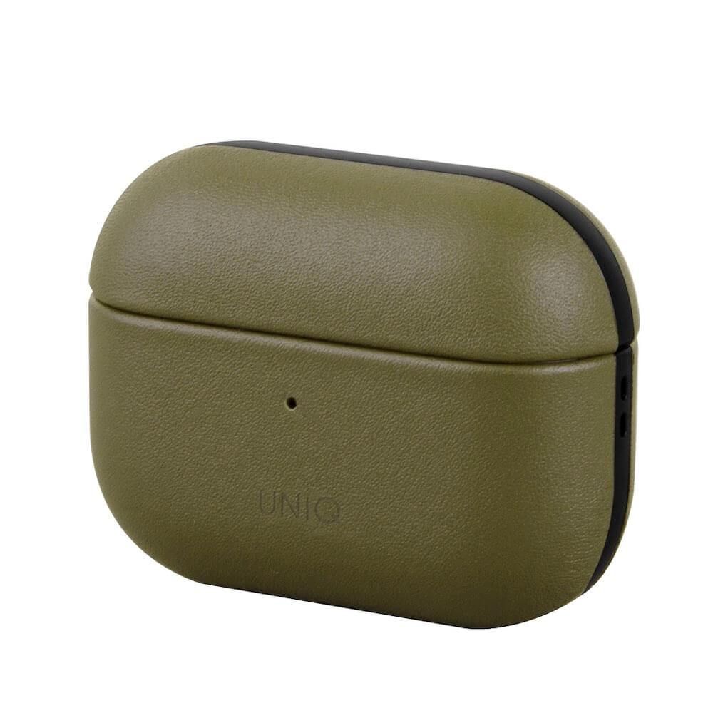 Uniq Terra Genuine Leather Case - кожен кейс (естествена кожа) за Apple AirPods Pro (зелен)