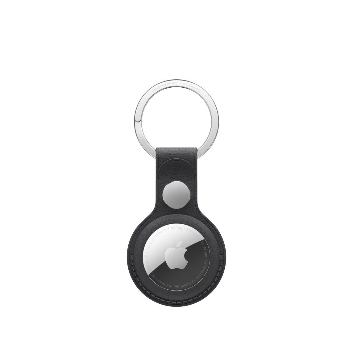 Apple AirTag FineWoven Key Ring - Black | JAR Computers Apple AirTag FineWoven Key Ring - Black