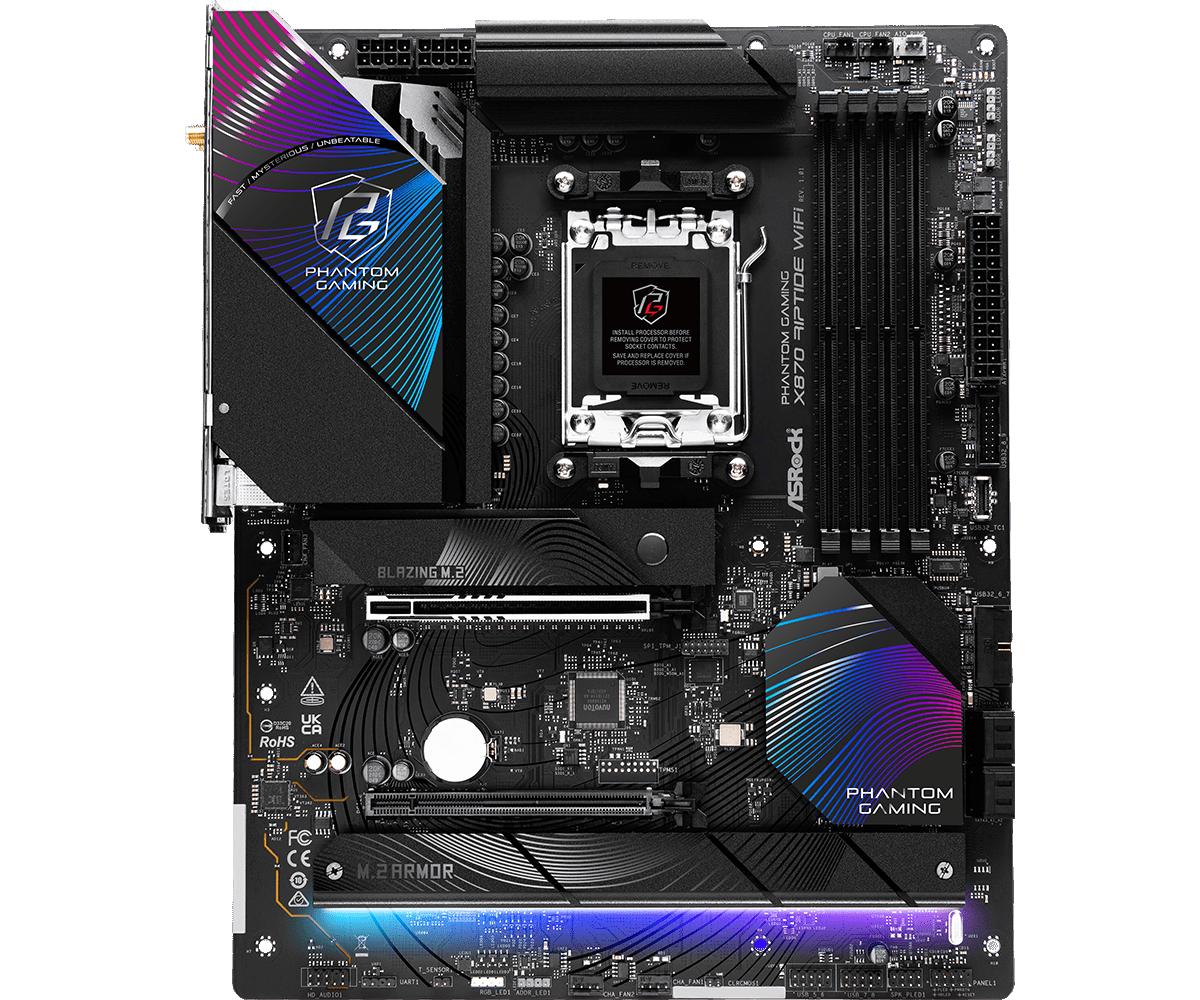 ASROCK X870 RIPTIDE WIFI / AM5 | JAR Computers ASROCK X870 RIPTIDE WIFI / AM5