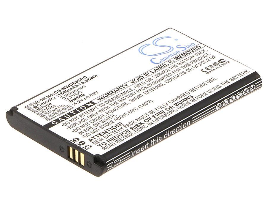 Батерия  за рутер хотспот  ZTE NUBIA WD660 6BT-R600A-0006 / BM600 / ZYXEL  3,7V  1800mAh CAMERON SINO | JAR Computers Батерия  за рутер хотспот  ZTE NUBIA WD660 6BT-R600A-0006 / BM600 / ZYXEL  3,7V  1800mAh CAMERON SINO
