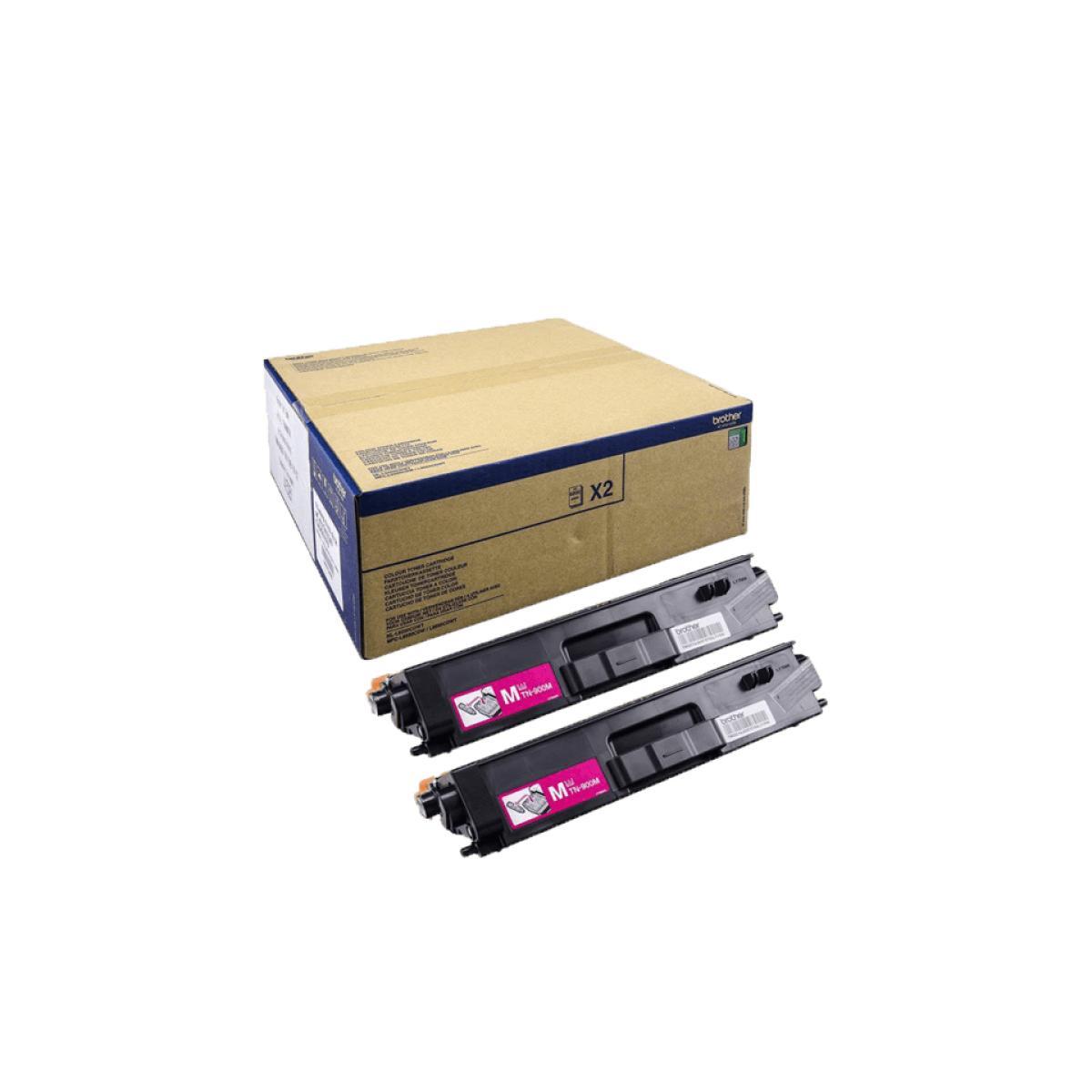 Brother TN-900MTWIN toner cartridge 2 pc(s) Original Magenta | JAR Computers Brother TN-900MTWIN toner cartridge 2 pc(s) Original Magenta
