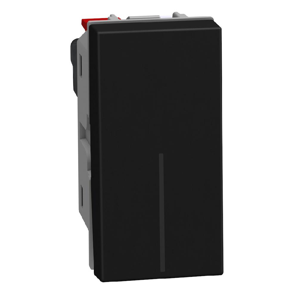 Девиаторен ключ 1M 10А Графит - bticino Light Now YD4003A | JAR Computers Девиаторен ключ 1M 10А Графит - bticino Light Now YD4003A