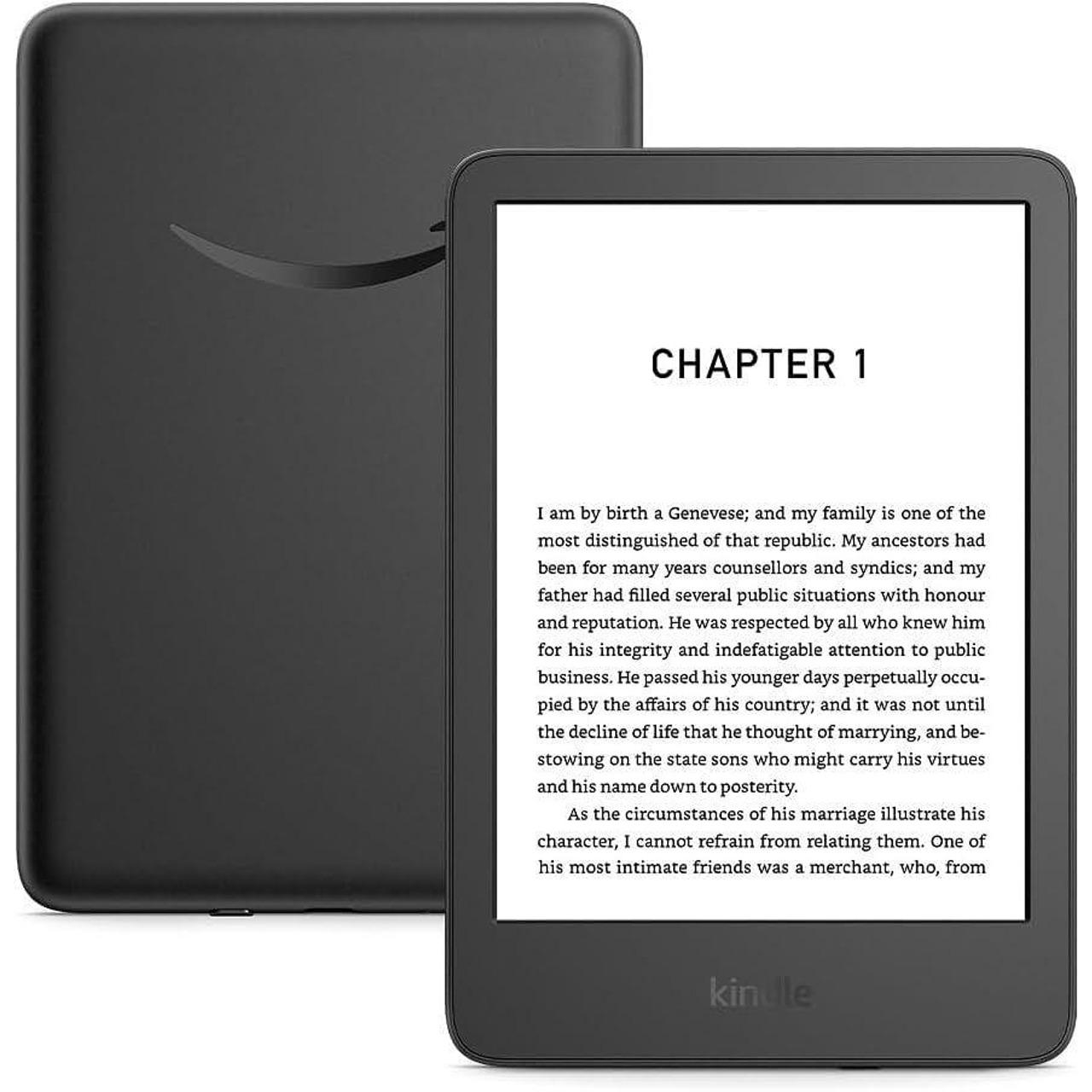 Електронен четец Amazon Kindle 2024 6" 16 GB Wi-Fi, Черен