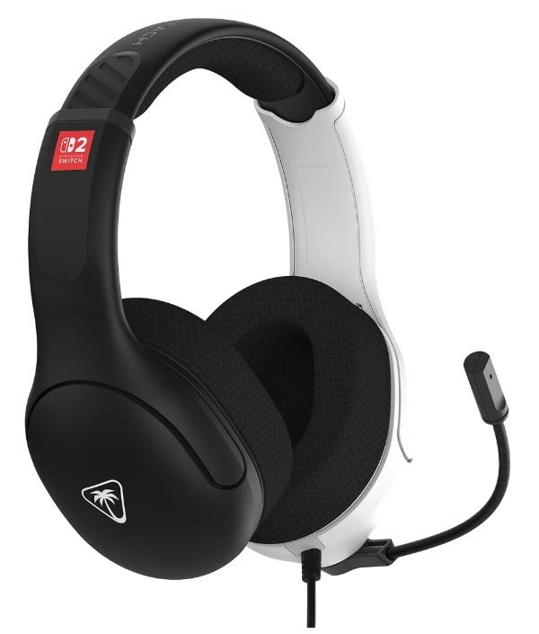 Гейминг слушалки Turtle Beach - Airlite Fit, Switch/Switch 2, черни/бели | JAR Computers Гейминг слушалки Turtle Beach - Airlite Fit, Switch/Switch 2, черни/бели