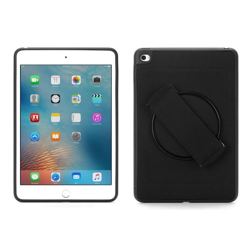 Калъф с дръжка за ръка за iPad mini 4, iPad mini 5 (2019) - Griffin Survivor Airstrap 360 (черен) | JAR Computers Калъф с дръжка за ръка за iPad mini 4, iPad mini 5 (2019) - Griffin Survivor Airstrap 360 (черен)