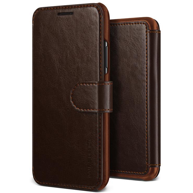 Кожен калъф, тип портфейл за iPhone XR - Verus Dandy Layered Case (кафяв) | JAR Computers Кожен калъф, тип портфейл за iPhone XR - Verus Dandy Layered Case (кафяв)