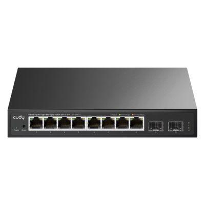 Мрежов суич Cudy Switch GS108ES2 - 8 Ports - 8x GE (10/100/1000) - 2x SFP | JAR Computers Мрежов суич Cudy Switch GS108ES2 - 8 Ports - 8x GE (10/100/1000) - 2x SFP