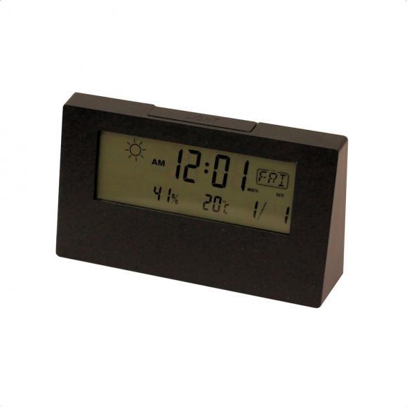MTR Clock 618F TEMP/voice Black
