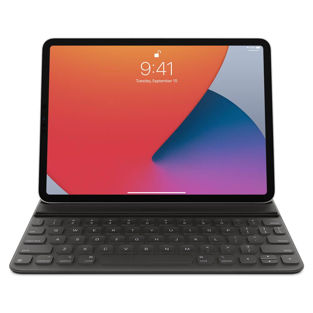 Оригинален полиуретанов калъф, клавиатура и поставка за iPad Pro 11 M1 (2021), iPad Pro 11 (2020), iPad Pro 11 (2018), iPad Air 5 (2022), iPad Air 4 (2020) - Apple Smart Keyboard Folio US (черен) | JAR Computers Оригинален полиуретанов калъф, клавиатура и поставка за iPad Pro 11 M1 (2021), iPad Pro 11 (2020), iPad Pro 11 (2018), iPad Air 5 (2022), iPad Air 4 (2020) - Apple Smart Keyboard Folio US (черен)