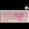 ROYAL KLUDGE R75 Pink Melody Gaming Keyboard Cream switch