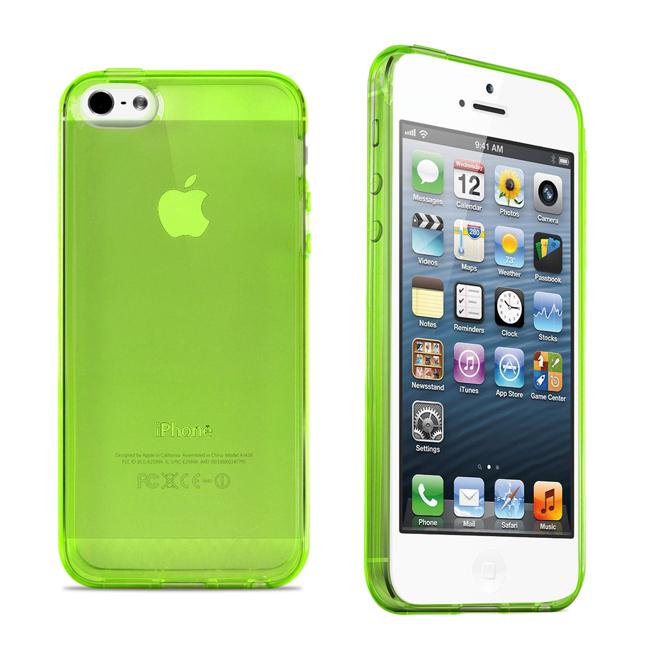 Силиконов кейс за iPhone 5, iPhone 5S, iPhone SE - SBS Clear Case TPU (зелен-прозрачен) | JAR Computers Силиконов кейс за iPhone 5, iPhone 5S, iPhone SE - SBS Clear Case TPU (зелен-прозрачен)